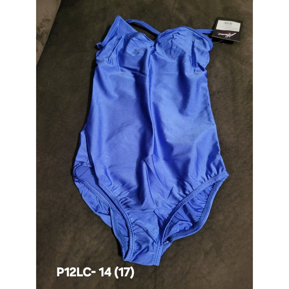 PLUME P12LC SIZE 14 LEOTARD ROYAL BLUE